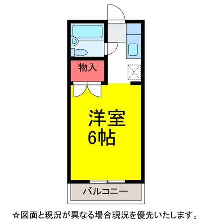 ｽｶｲｴﾝｼﾞｭＡの物件間取画像